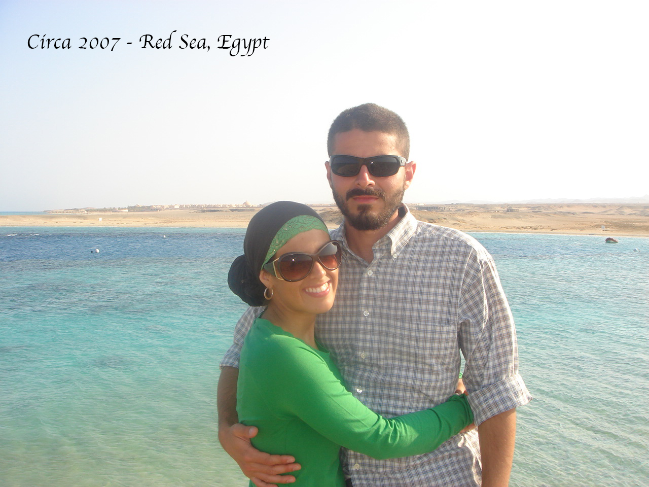 Rami and Shantel, Red Sea, Egypt 2007