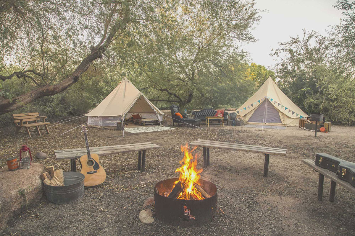 Bell Tent Glamping | Laguna Campground