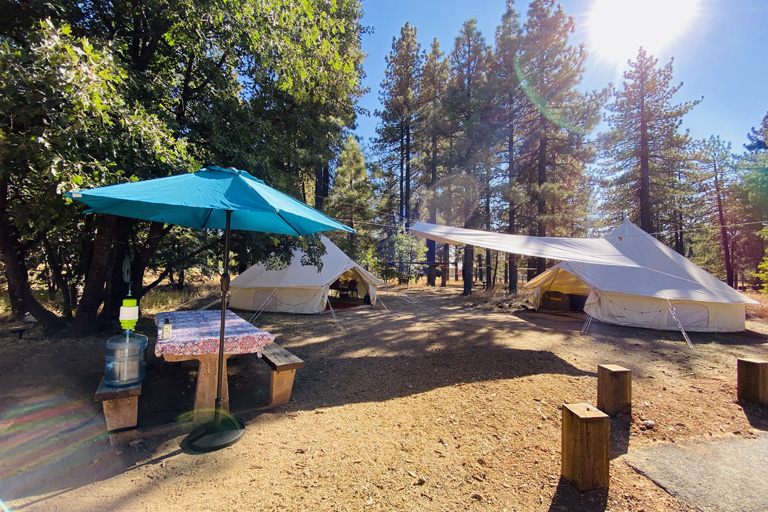 Glamping experience in Mt. Laguna
