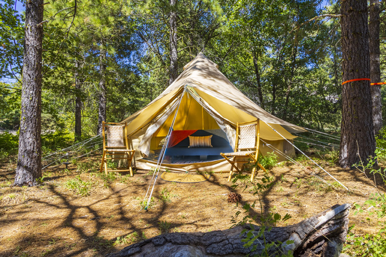 Bell Tent and Tree Tent Glamping in Mt. Laguna